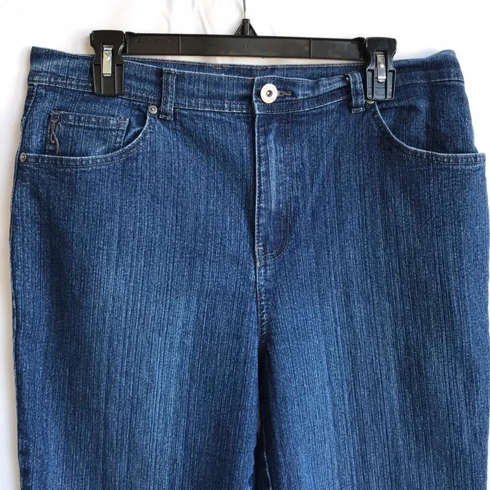 Style & Co. natural fit tapered leg blue jeans, 14 - Picture 2 of 12